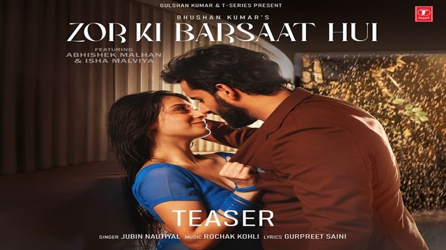 Zor Ki Barsaat Hui Lyrics English Translation – Jubin Nautiyal